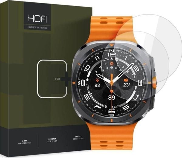 Hofi herdet 5D UV-glasstil SAMSUNG GALAXY WATCH ULTRA (47MM) Hofi UV Glass Pro+ 2-pakk klar