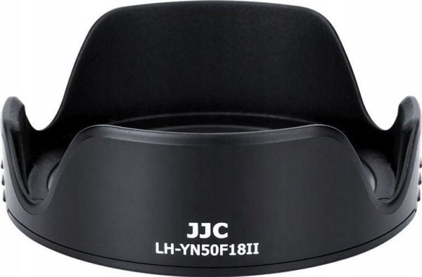 JJC tulipanformet objektivhette for Yongnuo YN 50 mm 1.8 II (LH-YN50F18II) svart JJC tulipanformet objektivhette for Yongnuo YN 50 mm 1.8 II (LH-YN50F18II) svart