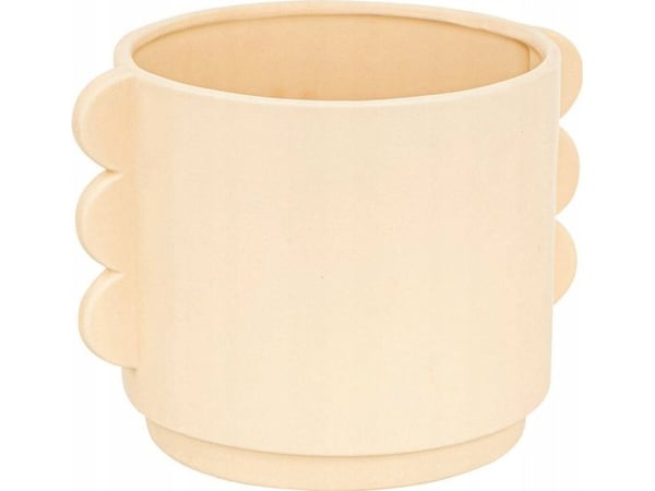 Atmosphera keramisk innerskål til potte WAVY BLISS, Ø 18 cm