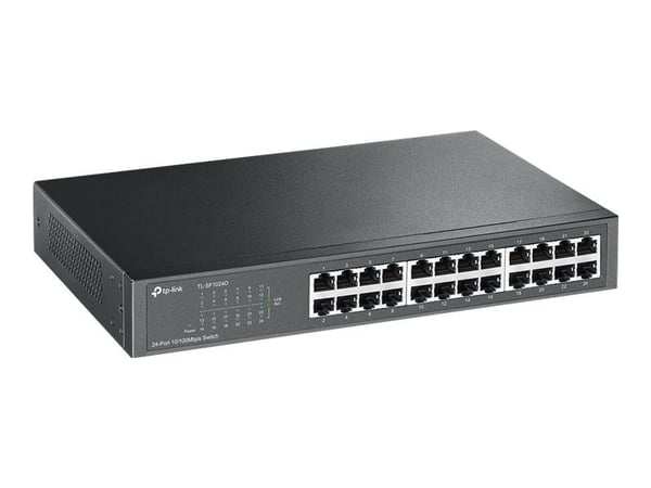 TP-Link TL-SF1024D - V3 - switch - ikke-styrt - 24 x 10/100 - stasjonær, rackmonterbar