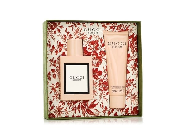 Gucci-sett: Bloom Eau De Parfum 50 ml + Bloom bodylotion 50 ml for kvinner