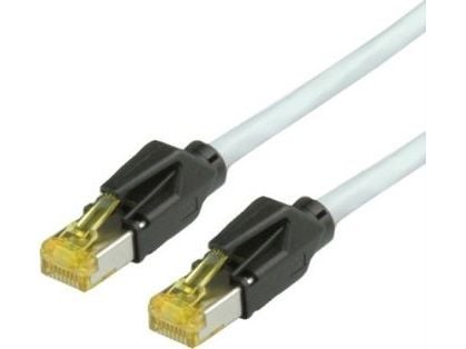 Draka Comteq TM31 Patch Cat6 0.5m, 0,5 m, Cat6a, RJ-45, RJ-45, Grå