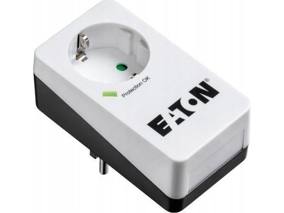 Eaton Protection Box 1 DIN - Overspenningsavleder - AC 220-250 V - 4000 watt - utgangskontakter: 1 - hvit