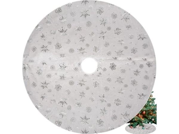 Julepynt Ruhhy matte/underlag under juletreet 90 cm 22222