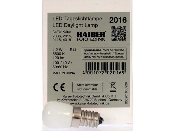 Kaiser bordlampe Kaiser LED dagslyslampe 1,2W f.