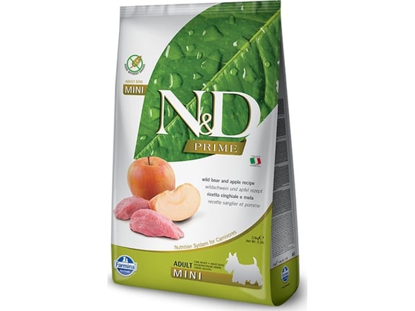 Farmina Pet Foods FARMINA PIES N&D 800 g PRIME WILD BOAR AND APPLE ADULT MINI Farmina Pet Foods FARMINA PIES N&D 800 g PRIME WILD BOAR AND APPLE ADULT MINI