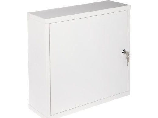Lexi-NET universelt rackskap Basic 400x400x150 mm monteringsplate hvit