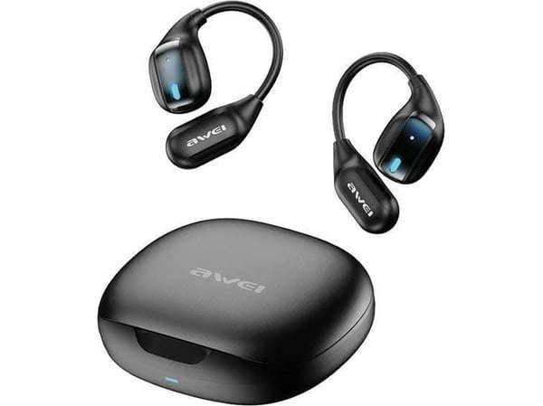 Awei AWEI Bluetooth 5.4-hörlurar TZ12 + laddstation - svart