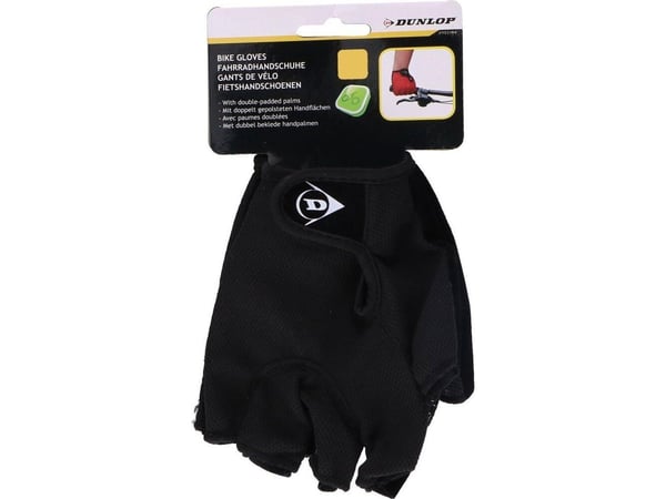 Dunlop SYKKELHANSKER DUNLOP SENIOR R.XL - SVART