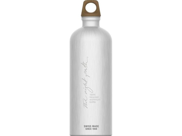 SIGG MyPlanet Path, 1000 ml, Daglig bruk, Sølv, Aluminium, Monokromatisk, Sveitz