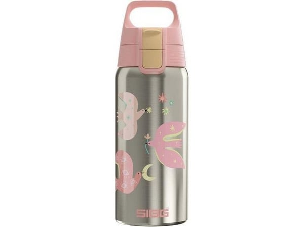 SIGG 6023.40, 500 ml, Daglig forbruk, Rosa, Rustfritt stål, Rustfritt stål, Barn, Jente