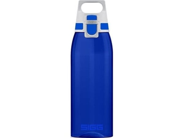 SIGG Total Color Blue, 1000 ml, Daglig bruk, Fitness, Idretter, Blå, Tritan, Voksen, Monokromatisk