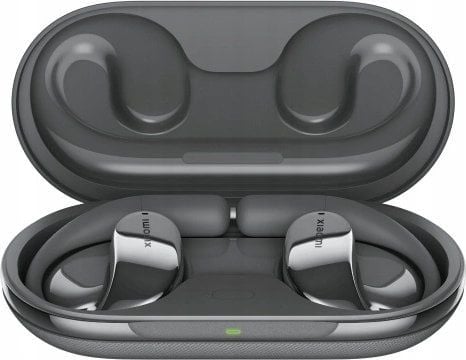 Xiaomi Openwear Stereo - True wireless-hodetelefoner med mikrofon - i øret - Bluetooth - aktiv støydemping - kosmisk grå