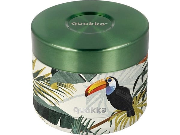 Quokka Whim Food Jar termobehållare / lunchtermos 360 ml (Tropical)