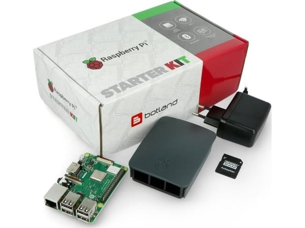 Raspberry Pi 3B+ WiFi-sett + 32GB microSD + offisielle tilbehør Raspberry Pi 3B+ WiFi-sett + 32GB microSD + offisielle tilbehør