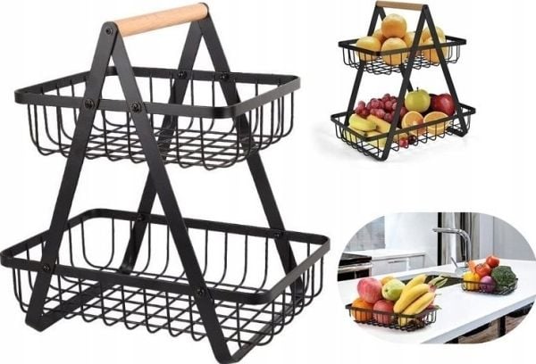 Elitehoff loftkurv for frukt, krydderier og tilbehør LOFT E-8084