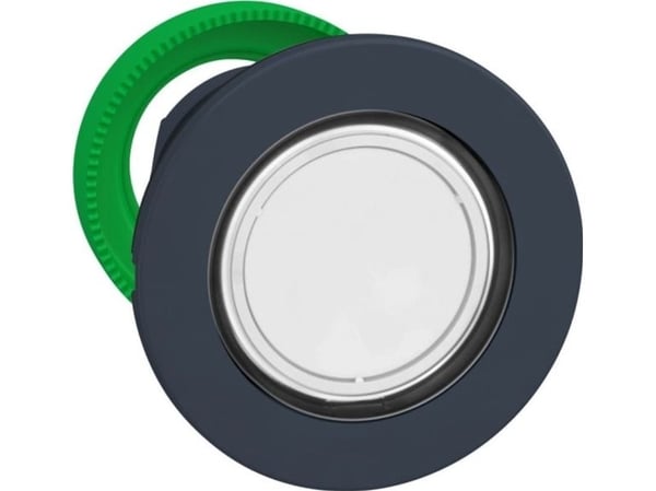 Schneider Electric ZB5, Nappi, Valkoinen, Universal LED, IP66, IK03, Luokan II
