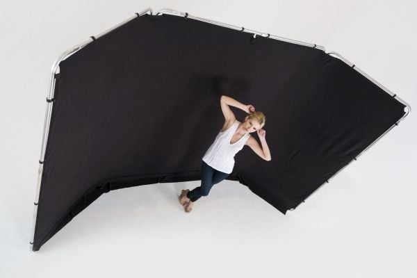 Lastolite LL LB7621, Gjuten aluminium, Svart, Gjuten aluminium, Tyg, Textil, Monokromatiskt, Panorama, LL LB7625, CE