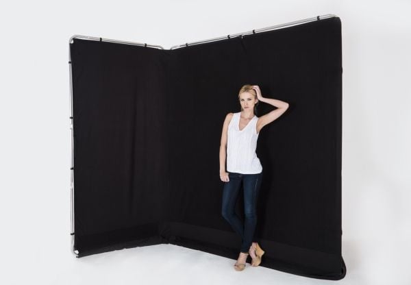 Lastolite LL LB7621, Gjuten aluminium, Svart, Gjuten aluminium, Tyg, Textil, Monokromatiskt, Panorama, LL LB7625, CE