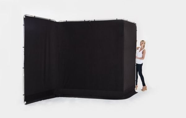 Lastolite LL LB7621, Gjuten aluminium, Svart, Gjuten aluminium, Tyg, Textil, Monokromatiskt, Panorama, LL LB7625, CE