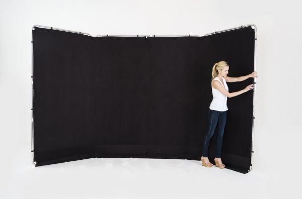 Lastolite LL LB7621, Gjuten aluminium, Svart, Gjuten aluminium, Tyg, Textil, Monokromatiskt, Panorama, LL LB7625, CE