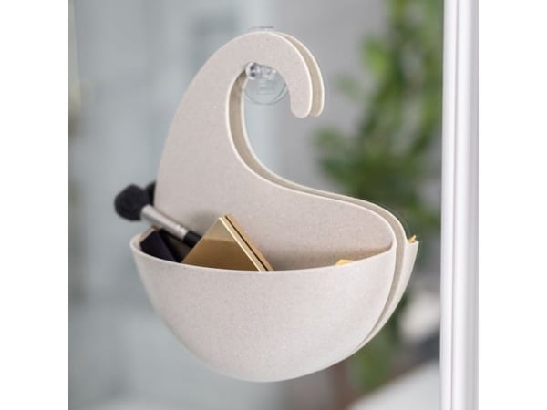 koziol Surf M, krok, termoplast, beige, monokromatisk, 216 mm, 65 mm