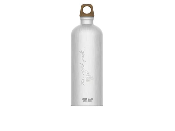 SIGG MyPlanet Path, 1000 ml, Daglig bruk, Sølv, Aluminium, Monokromatisk, Sveitz