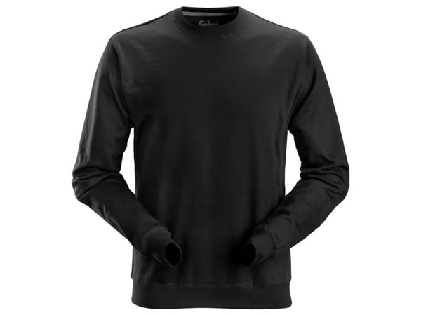 Snickers Workwear 28100400005, Skjorte, Mann, Sort, M, Bomull, Polyester, 300 g/m²
