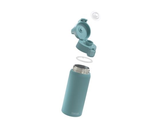 SIGG 6022.00, 500 ml, Daglig forbruk, Blå, Rustfritt stål, Voksen, Mann/kvinne