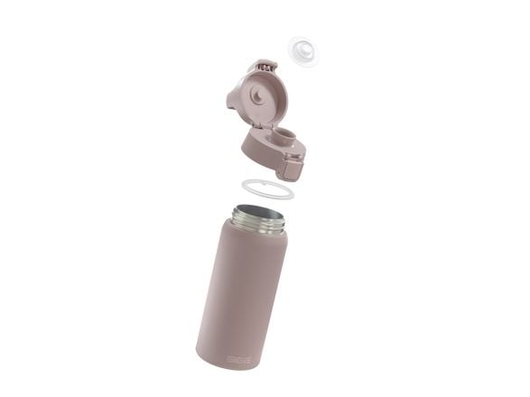 SIGG 6022.10, 500 ml, Daglig bruk, Rustfritt stål, Voksen, Mann/kvinne, Flippkork
