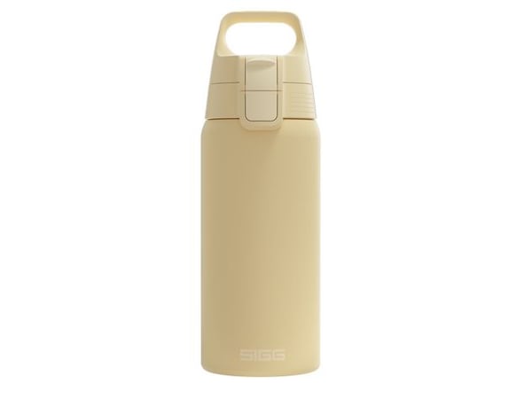 SIGG 6022.30, 500 ml, Daglig användning, Gul, Rostfritt stål, Vuxen, Man / Kvinna