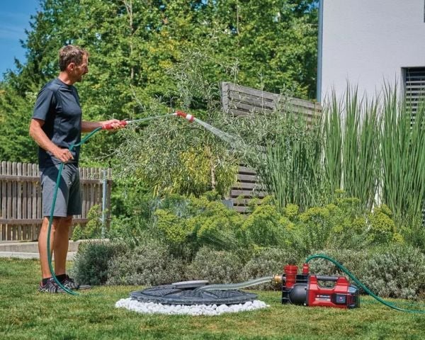 Einhell AQUINNA 36/35 F LED trådløs hagepumpe 3800 l/t 37 m - SOLO
