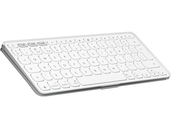 Logitech Keys-To-Go 2 for iPad - Tastatur - innebygd deksel - trådløs - Bluetooth LE - QWERTY - US International - blekgrå