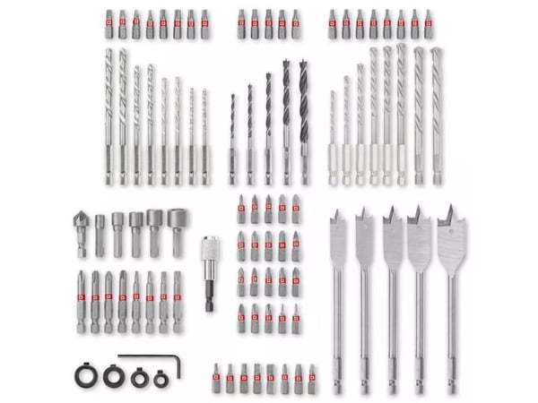Einhell 108788 95 delar Bor- og bit-sortiment