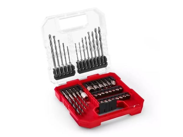 Einhell 49109053, Drill, Drill bit set, 25 mm, Løvtre, Murverk, Plast, Blad metall (tynn), Tre, Kull stål, Sort, Sølv