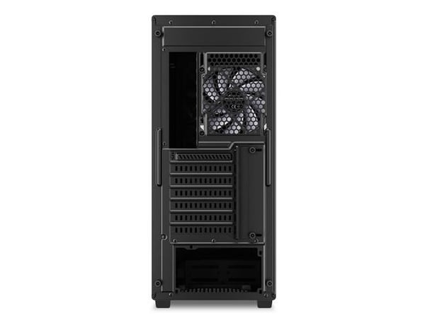 Sharkoon VK3 RGB - Tower - ATX - sidepanel med vindu (herdet glass) - ingen strømforsyning - USB/lyd