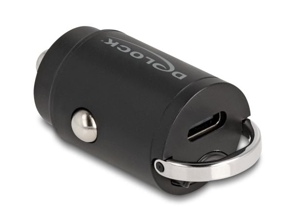 Delock Mini autolataussovitin USB Type-C PD 3.0 30 W:lla