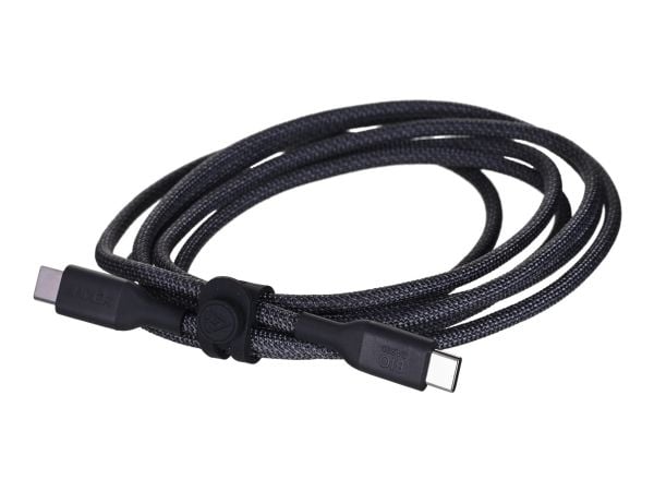 Anker PowerLine 544 - USB-kabel - USB-C (hane) till USB-C (hane) - 1.83 m - USB Power Delivery (140W), snabbladdning - fantomsvart