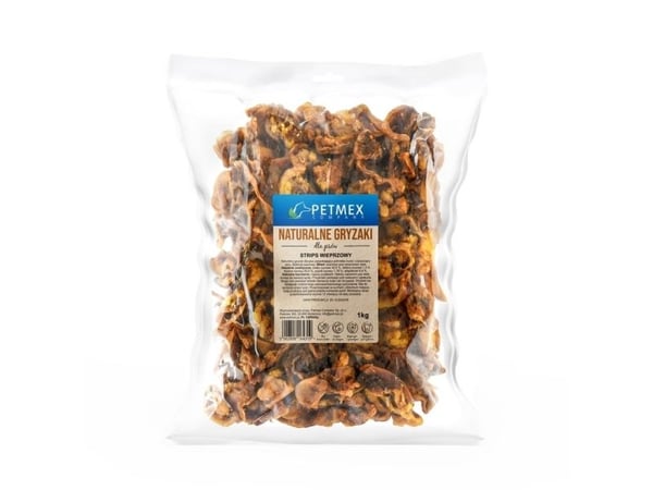 PETMEX svineribber - godbit til hund - 1 kg