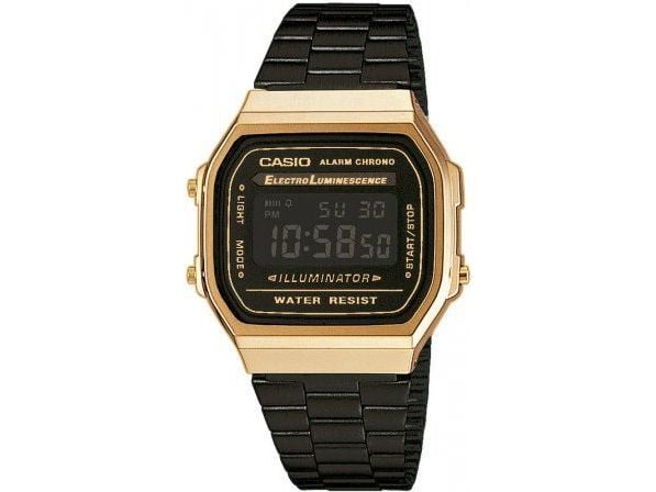 Casio Vintage A168WEGB-1BEF, Vedenkestävä