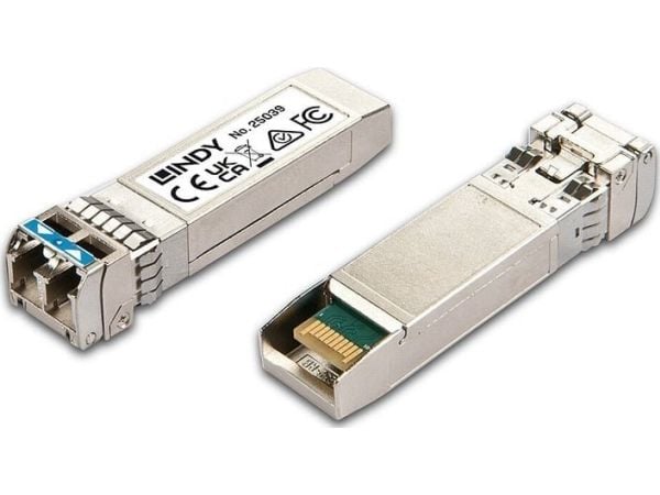 Lindy 25039, Fiber optisk, 10000 Mbit/s, SFP+, LC, LR, LW, 10000 m