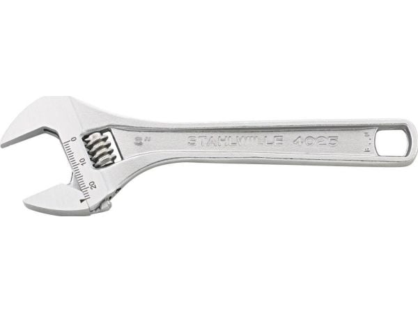 STAHLWILLE 4025, Kromvanadiumstål, Kromfarget, 4,5,6,7,8,9,10,11,12,13 mm, 115 mm, 52 g, 1 stykker