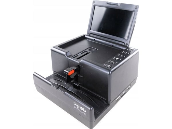Reflecta DigitDia evolution - Filmskanner (35 mm) - CMOS - 35 mm-film - 4608 dpi x 3072 dpi - ADF (50 lysbilder) - HDMI