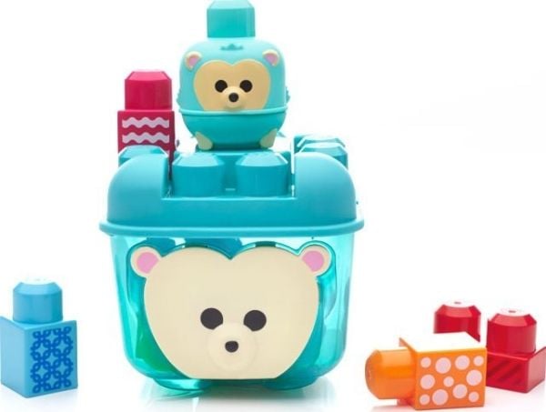 Mega Bloks Build ‘n Rock Hedgehog, Byggsats, 1 År, Plast, 10 styck