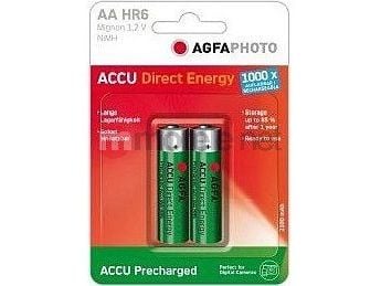 AgfaPhoto Direct Energy - Batteri 2 x AA-type - NiMH - (ladbare) - 2100 mAh