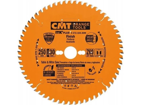 CMT 272.160.40H Sag ITK D = 160 F = 20 Z = 40