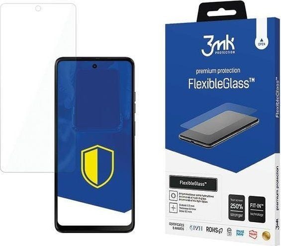 3MK FlexibleGlass skjermbeskytter til Motorola Moto G04s