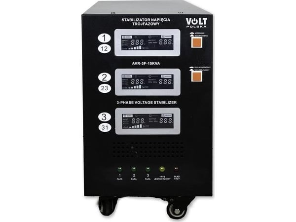 Spenningsstabilisator (trefase) Volt Polska AVR PRO 15000 3% SERVO 3-F