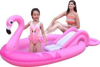Intex barnebasseng lekeområde Flamingo 213x123x78 cm 57172