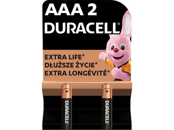 Duracell Basic AAA / R03 batterier 2 st